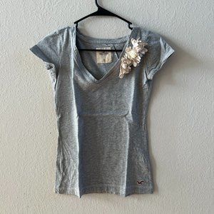 Hollister Floral Detail Shirt